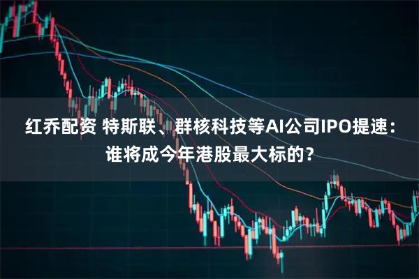 红乔配资 特斯联、群核科技等AI公司IPO提速：谁将成今年港股最大标的？